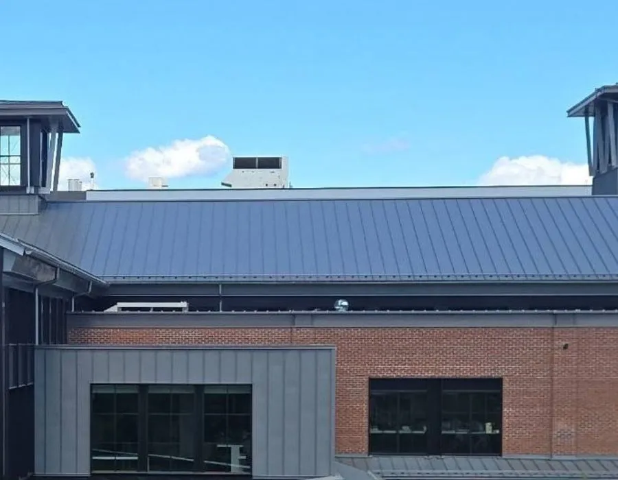 Standing seam metal roof project